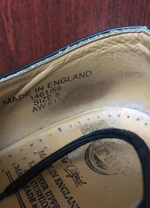 Мужские винтажные туфли dr. martens 1461/59 vintage7 фото