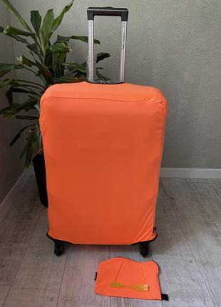 Чехол на чемодан,защитная накидка,ткань дайвинг,гарное качество,защищает от грязи и царапин9 фото