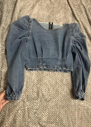 Дуже класний джинсовий топ