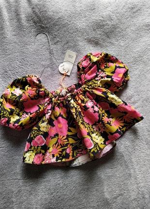 Блуза в цветок river island