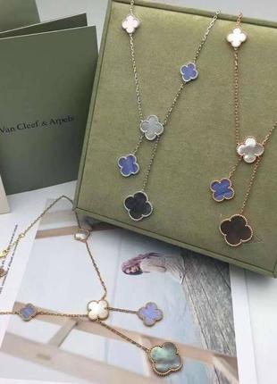 Підвіски — краватки ванкліф натуральний перламутр, позолота au 750. різні кольори. уточнюйте в менеджерів.