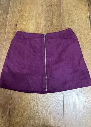 Юбка( юбка) замш
