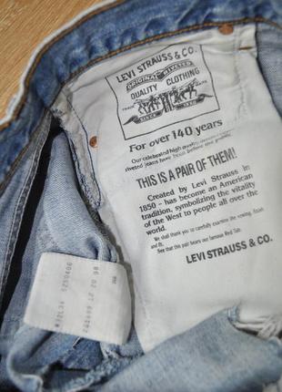Джинсовые шорты от levis 6