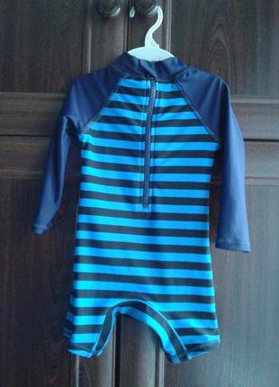 Гидрокостюм костюм для плаванья аквакостюм детский эластик upandfast германия 6- 9 м-цев2 фото