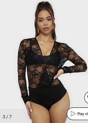 Ажурний боді