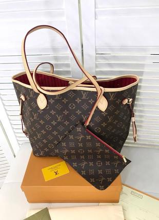 Сумка-шопер у стилі louis vuitton 🌟люкс