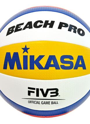 Мяч для пляжного волейболу mikasa beach pro bv550c