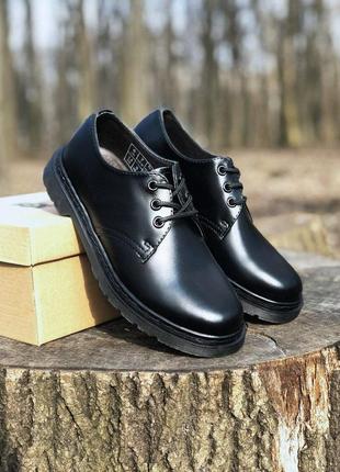 Туфли dr martens 1461 mono black