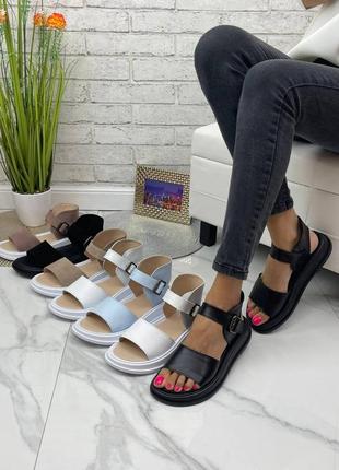 Босоножки женские натуральная кожа замша 36-41 сандалии