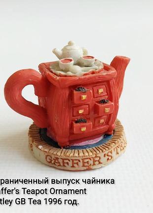 Колекція мініатюрних чайників tetley gb limited 1996 рік8 фото
