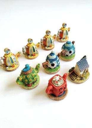 Колекція мініатюрних чайників tetley gb limited 1996 рік2 фото