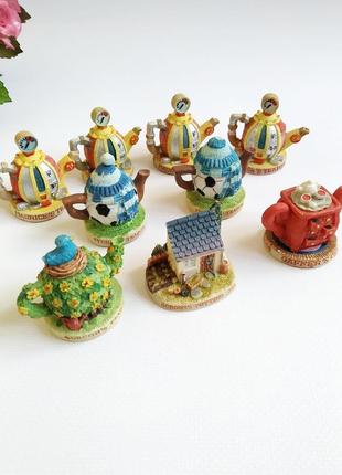 Колекція мініатюрних чайників tetley gb limited 1996 рік3 фото