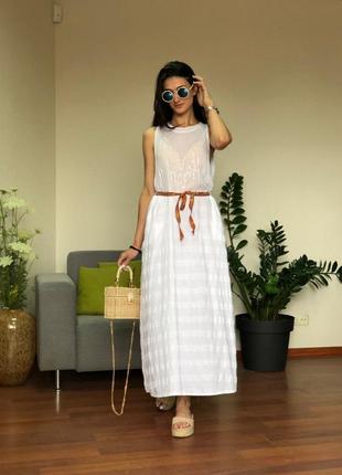 Сукня з паєтками білого кольору wiya (італія) розмір s-м