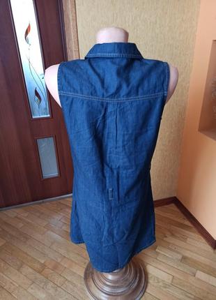 Джинсовое платье фирмы denim4 фото