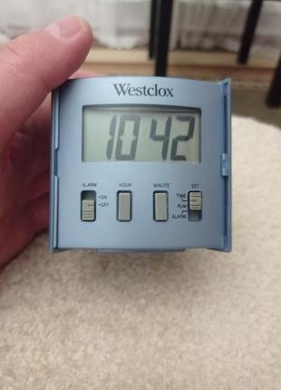 Брендовые часы - будильник westclox (usa)