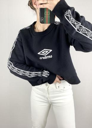 Світшот umbro з лампасами оригінал оригинал кофта свитшот толстовка худі тепла