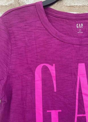 1, базовая футболка структурированная gap размер s-м оригинал3 фото