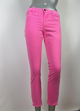 Ярко розовые джинсы 25 размер розовые узкие джинсы xs2 фото