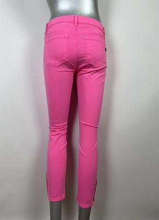 Ярко розовые джинсы 25 размер розовые узкие джинсы xs8 фото