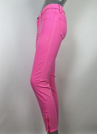 Ярко розовые джинсы 25 размер розовые узкие джинсы xs5 фото