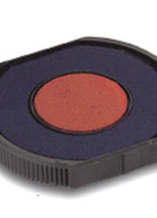 Змінна штемпельна подушка до печатки h-6009 (d 45мм) 2-х кольорів.