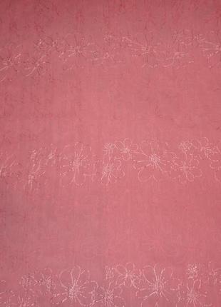 Тканина шифон із вишивкою 137*288 см