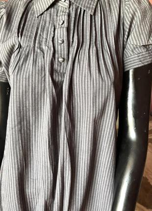 Платье рубашка, туника wear it из 100% хлопка, размер 443 фото