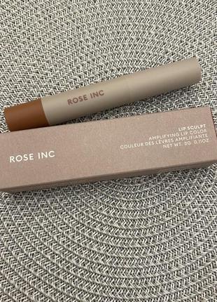 Помада для губ rose inc lip sculpt amplifying lip color відтінок beams, 3g