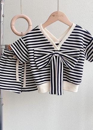 Стильный летний костюм шорты и футболка 🥰