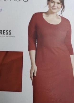 Сукня трикотаж батал