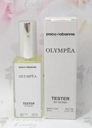 Парфумована вода тестер жіночий paco rabanne olympea (пако рабан олімпія) 60 мл