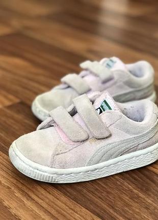 Кеды детские puma кожа кроссовки