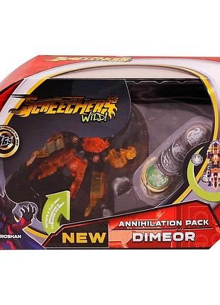 Машинка трансформер screechers wild s2 l3 димио (eu684502)