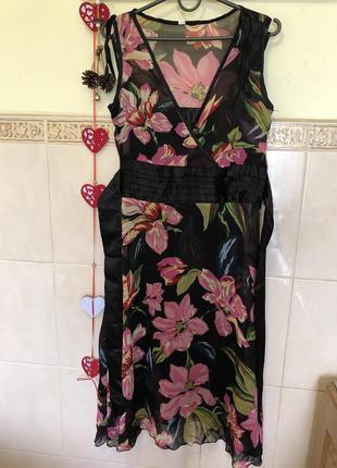 Плаття двойка, шифон на зав‘язках