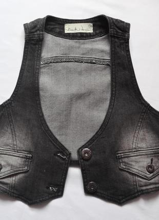 Джинсовая желетка seppala