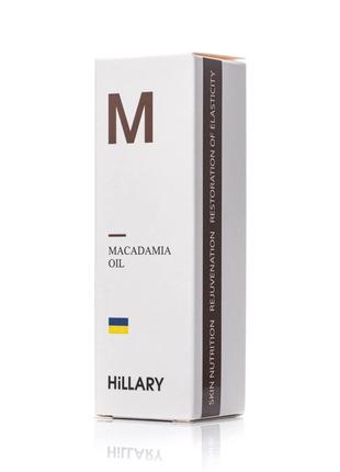 Органічна нерафінована олія макадамії холодного віджиму hillary organic cold-pressed macadamia oil 30 мл4 фото