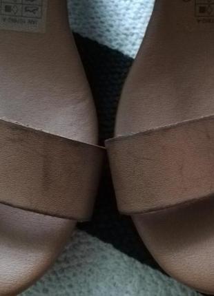 Фирменные кожаные бсоножки от esmara. германия. оригинал.4 фото