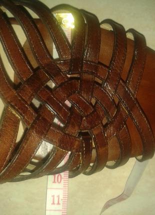 Женские кожаные босоножки cole haan 26 см. размер 39,5. новые!4 фото