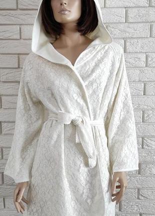 Халат женский maison d'or phul ecru s