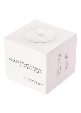 Крем для сухої та чутливої шкіри hillary corneotherapy intense сare avocado & squalane, 50 мл6 фото