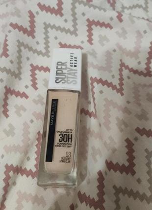 Тоналка maybelline super stay1 фото