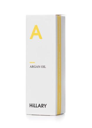 Органічна марокканська арганова олія холодного віджиму hillary organic cold-pressed moroccan argan oil, 30 мл4 фото