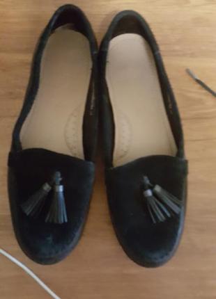 Туфлі замшеві р. 40