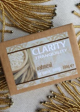 Англія оригінал органічне мило «вівсяні пластівці», 100 г