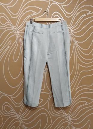 Женские красивейшие брюки в полоску от mango размер 405 фото