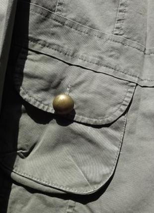 Молодіжна куртка з вшитою сорочкою захисна з металевими ґудзичками.5 фото