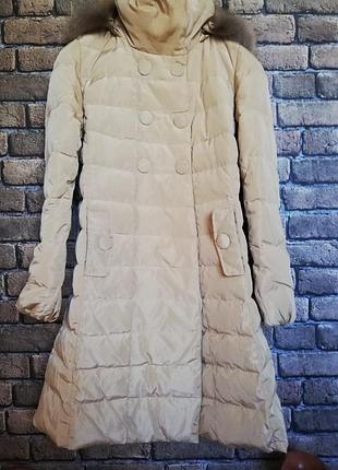 Скидка!!! брендовое пуховое пальто от lee cooper.