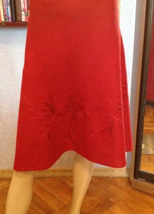 Прелестная натуральная юбка большого размера, бренда bm, р. 58-62 (24)2 фото