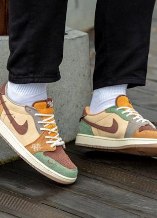 Nike air jordan retro 1 кроссовки 9