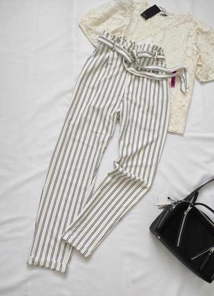 Женские брюки в полоску, новые красивые штаны